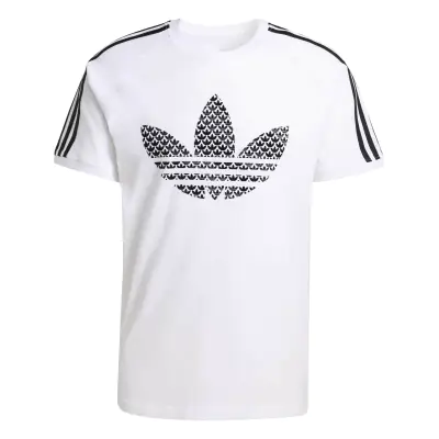 T-shirt 3 Bandes Imprimé Monogramme