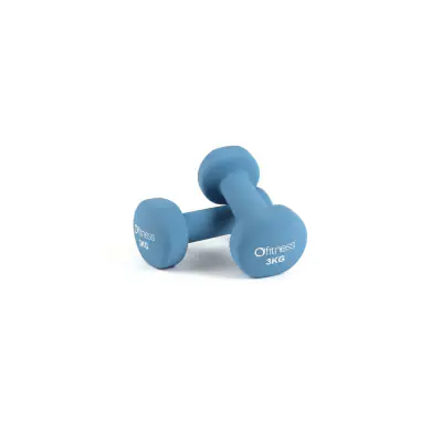 Lot de 2 haltères de 3 kg