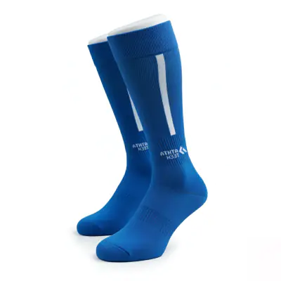 Chaussettes football avec revers