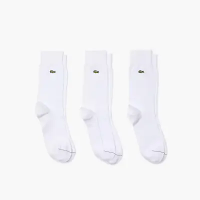Chaussettes montantes en coton biologique (Lot de 3 paires)