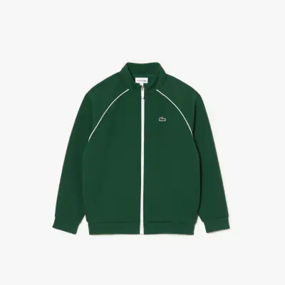 Sweatshirt Paris zippé détails contrastés